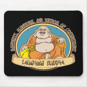 Der lachende Buddha Mousepad