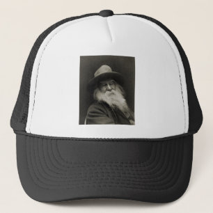 Der lachende Philosophen-Dichter Walt Whitman Truckerkappe