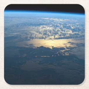 Der Laguna San Rafael Nationalpark im südlichen Ch Rechteckiger Pappuntersetzer