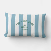 Der Lake Club Green Wappen Blue Nautical Strip
