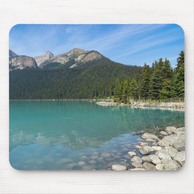 Der Lake Louise in Banff Kanada Mousepad (Vorne)