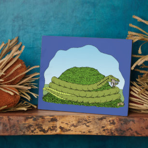 Der Lambton-Wurm Fotoplatte