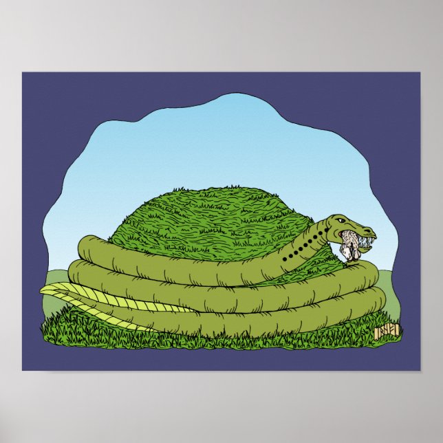 Der Lambton-Wurm Poster (Vorne)
