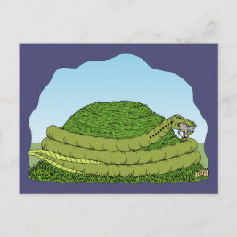 Der Lambton-Wurm Postkarte