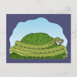Der Lambton-Wurm Postkarte