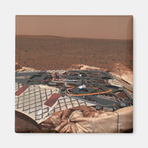 Der Landeplatz des Rovers Magnet