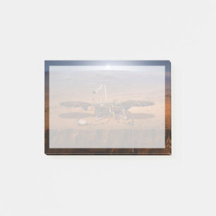 Der Lander der Erkenntnis Post-it Klebezettel