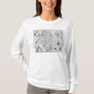 Der Landkreis von Leinster mit der Stadt von T-Shirt