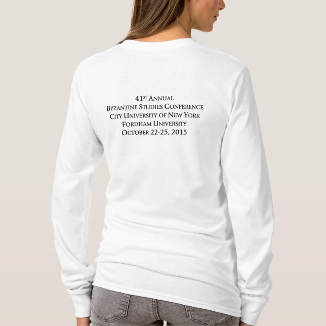 Der Lang-Sleeved T - Shirt Frauen BSC 2015 (Rückseite)