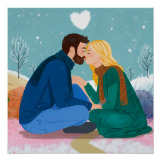 Der lange Weg des Respekts, der Winter Poster