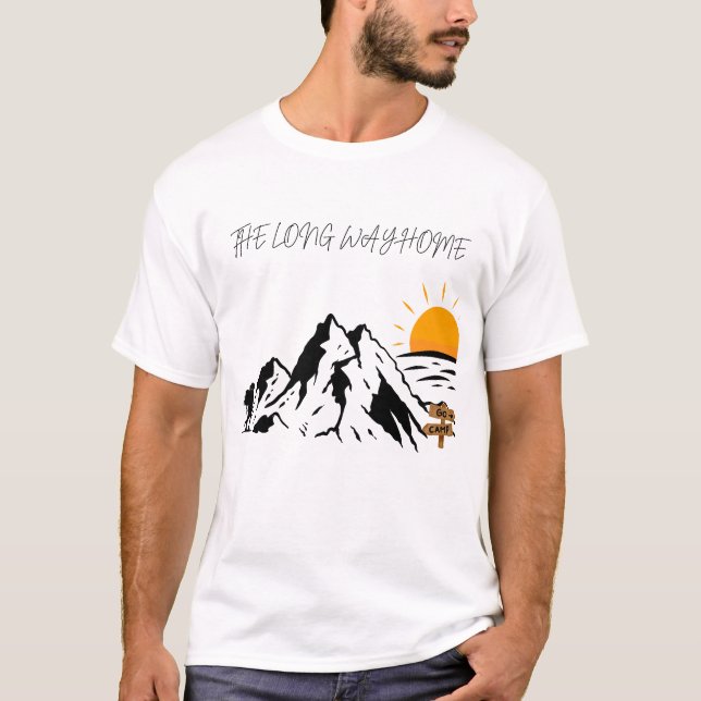 Der lange Weg nach Hause T-Shirt (Vorderseite)