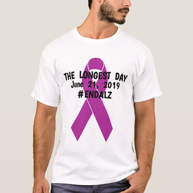 Der längste Tag #endheimer 21. Juni  T-Shirt (Vorderseite)