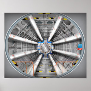 Der Large Hadron Collider Poster