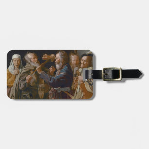Der Lärm der Bettler, c.1625-30 (Öl auf Leinwand) Gepäckanhänger
