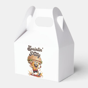 Der laufende Cheeseburger Geschenkschachtel