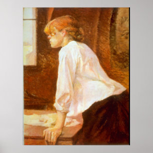 Der Laundress durch Toulouse-Lautrec Poster