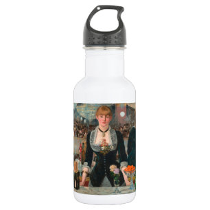 Der launische Pariser Barkeeper Manet Ein Bar bei Edelstahlflasche