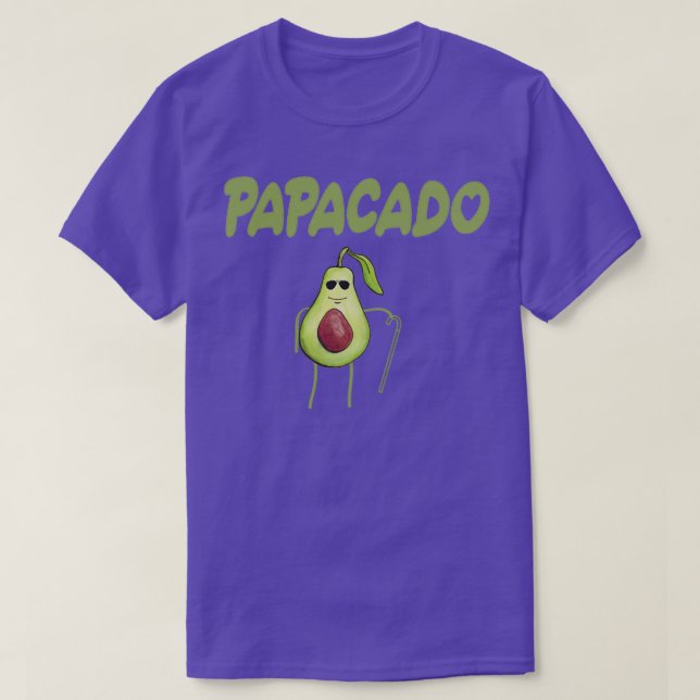 Der Lauraceae Funny Papacado Vater Amp Pater Gesch T-Shirt (Design vorne)