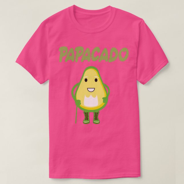 Der Lauraceae Funny Papacado Vater Amp Pater Gesch T-Shirt (Design vorne)