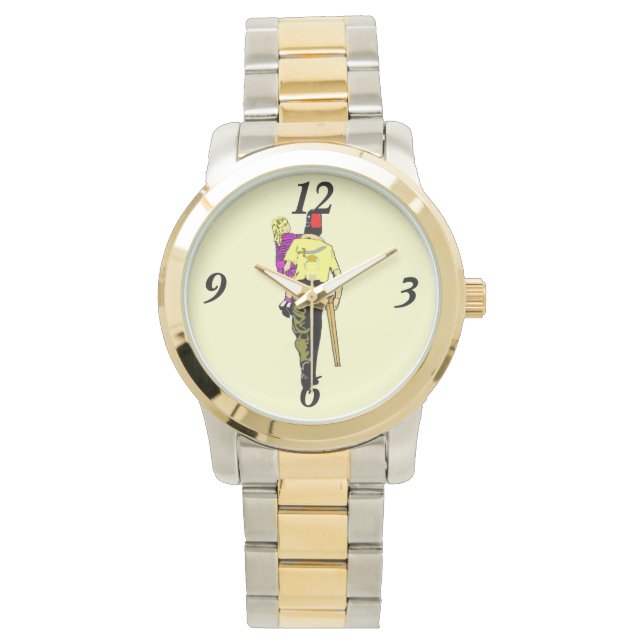 Der laute Messenger Armbanduhr (Vorderseite)