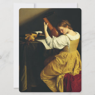 Der Lautenspieler von Orazio Gentileschi Einladung