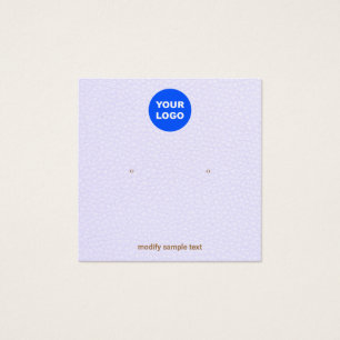 Der Lavendel fügt Ihre Logokombination als Ohrenbi