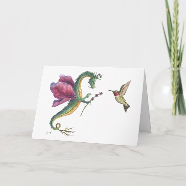 Der Lavenderdrache Karte (Vorderseite)