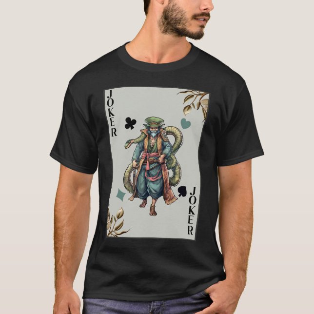 "Der leafy serpent des Jokers T-Shirt (Vorderseite)