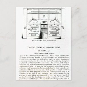 Der Leamington Stove oder Kitchener Postkarte