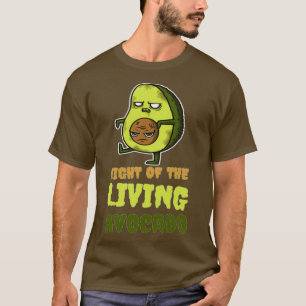 Der lebende Avocado Zombie Halloween T-Shirt