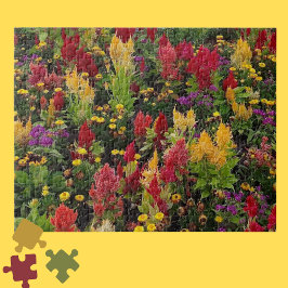 Der lebendige Sommergarten in Orlando Florida Puzzle