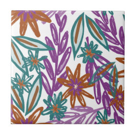 Der lebendige Wilderness-Garten Blume Blumenkohl Fliese