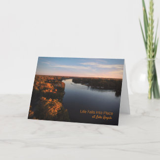 Der Lebensrückgang Karte