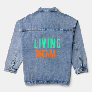 Der Lebenstraum - Inspiration für Lifestyle Jeansjacke