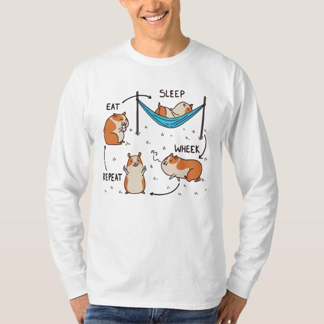 Der Lebenszyklus eines Guinea Pig T-Shirt (Vorderseite)
