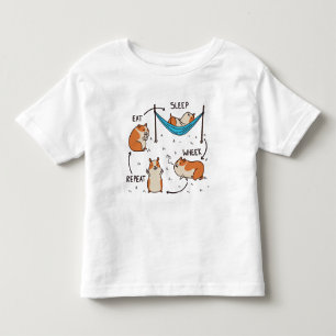 Der Lebenszyklus eines Meerschweinchens Kleinkind T-shirt