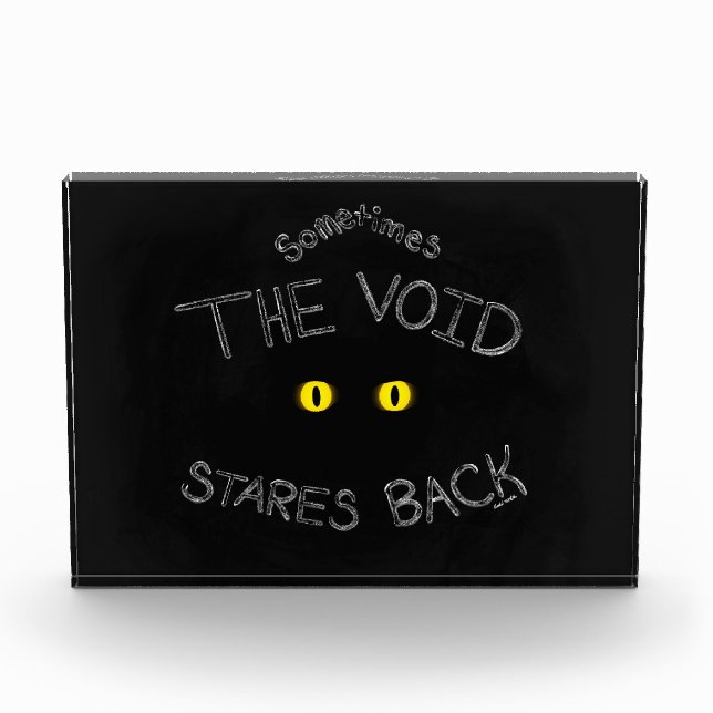 Der leere Halt zurück Fotoblock (Vorderseite)