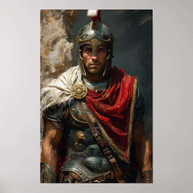 Der legendäre Alexander des Großen Portrait Poster (Vorne)