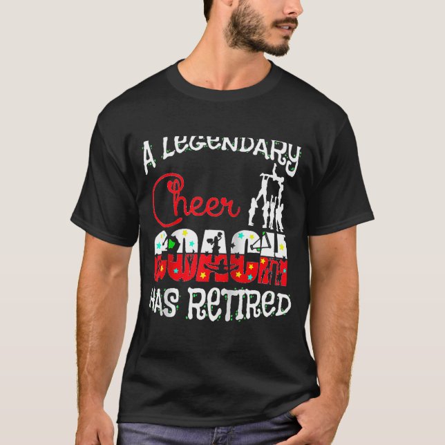 Der legendäre Cheer Coach hat die Chereleader Ret T-Shirt (Vorderseite)