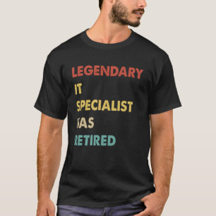 Der legendäre IT-Spezialist von Retro T-Shirt