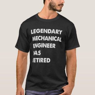 Der legendäre Maschinenbauingenieur hat sich geleh T-Shirt
