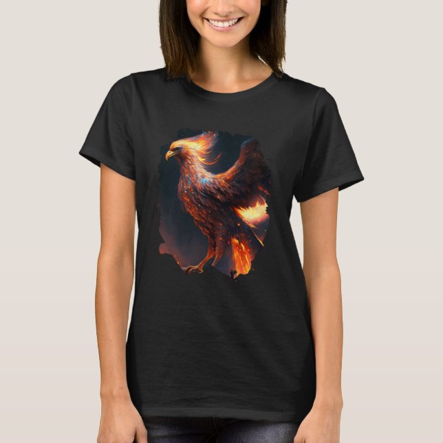 Der legendäre Phönix der Unsterblichkeit T-Shirt (Vorderseite)