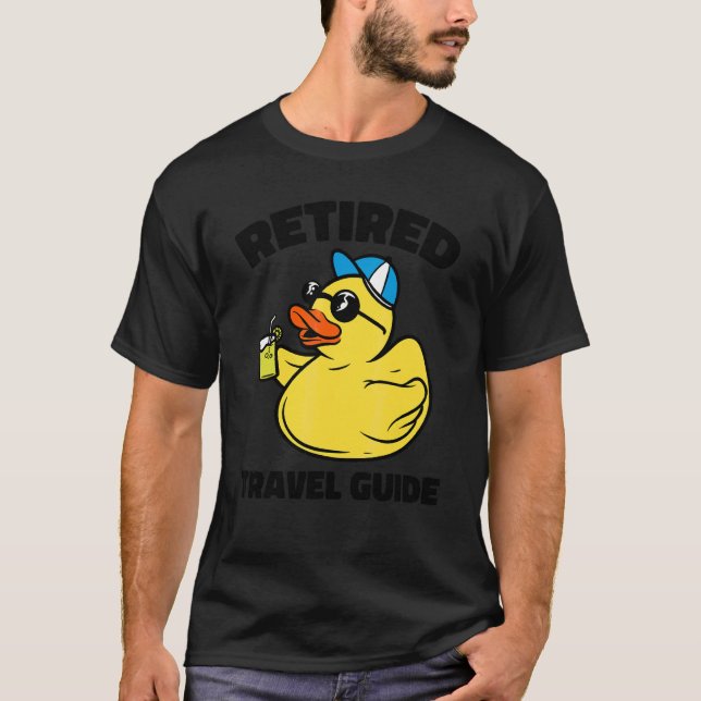 Der Legende Ruhestand Reiseführer T-Shirt (Vorderseite)