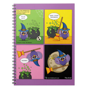 Der Lehrassistent - Comic reinigen Notizblock