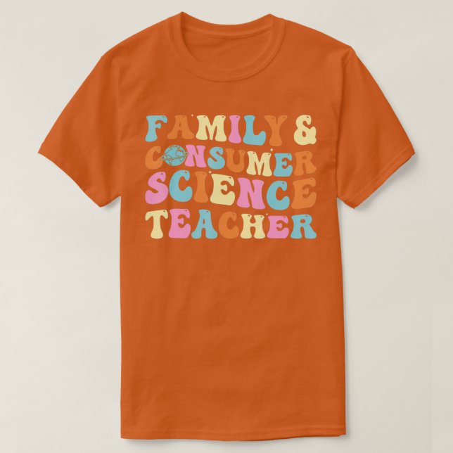 Der Lehrer für Familie und Konsumentenwissenschaft T-Shirt (Design vorne)