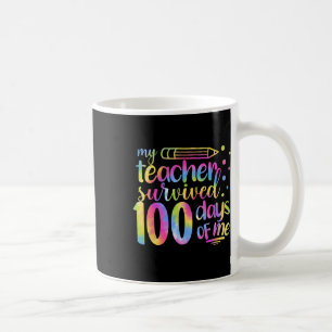 Der Lehrer überlebte 100 Tage meiner 100. Kaffeetasse