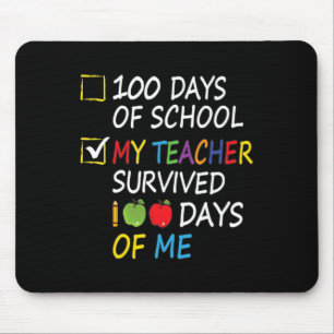 Der Lehrer überlebte 100 Tage meines Fun School Le Mousepad