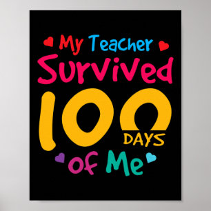 Der Lehrer überlebte 100 Tage von mir Poster