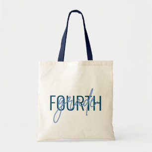 Der Lehrer überreicht jede Stufe moderner Schrift Tragetasche