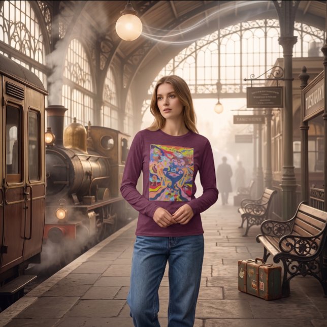 Der Lehrling am Tor Tri-Blend Shirt (Von Creator hochgeladen)